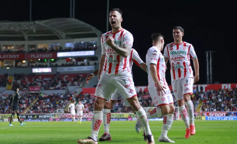El español Édgar Méndez le da triunfo al Necaxa sobre los Pumas UNAM