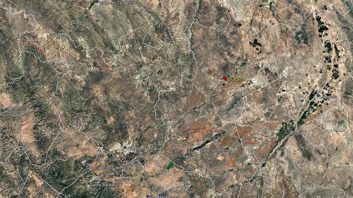 ¡Tiembla en Allende! Alcanzó una magnitud de 3.9 grados Richter