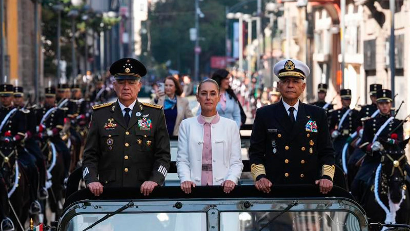 Sheinbaum encabeza conmemoración por e 113 aniversarios de la Marcha de la Lealtad