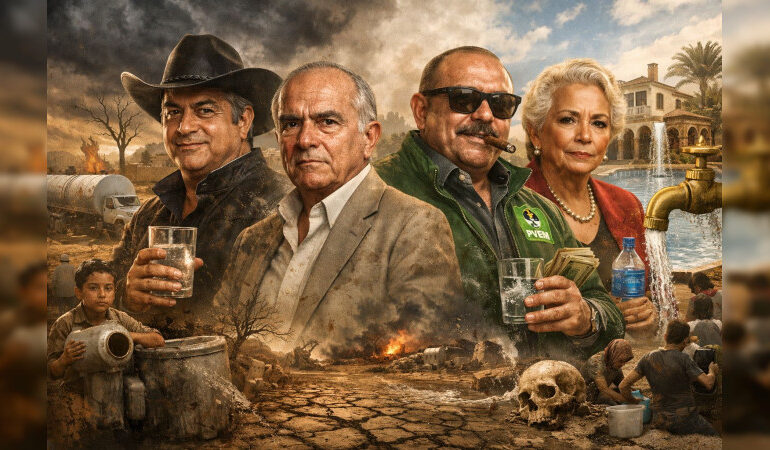 El club del agua: La nueva casta que controla el líquido de México; 31 políticos de todos los partidos acaparan millones de metros cúbicos mientras el país se enfila a la guerra por el agua