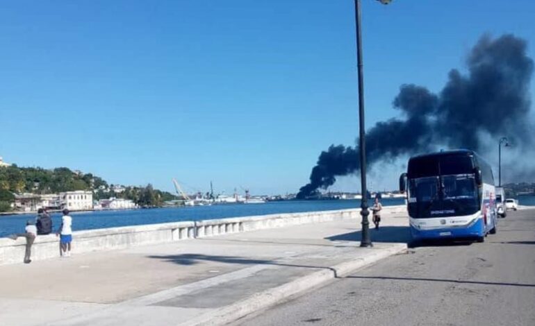 Se registra incendio en una refinería de La Habana