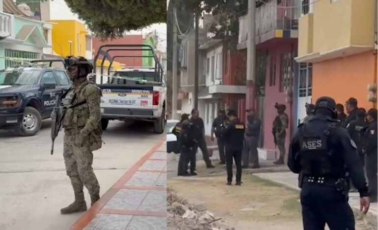 Hallan explosivos, armas y uniformes falsos en Santa María Chiconautla, en Ecatepec
